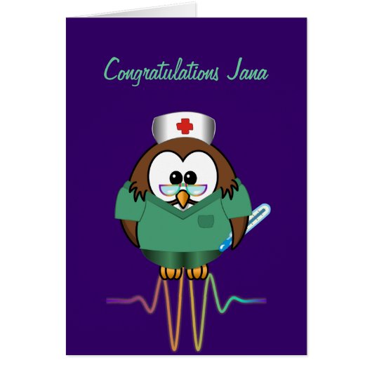 nurse owl cards (Front)