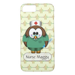 nurse Owl iPhone 8/7 Case