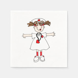 Nurse Paper Napkins