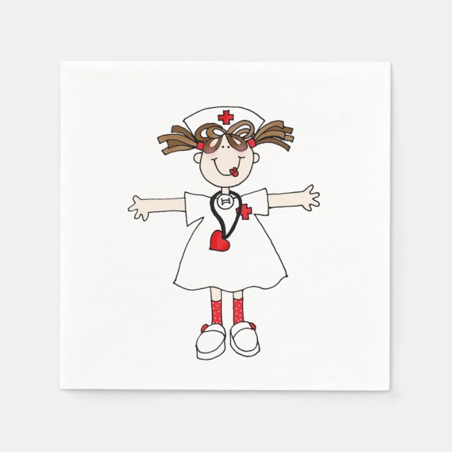 Nurse Paper Napkins (Front)