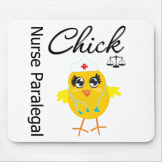 Nurse Paralegal Chick v1 Mouse Pad