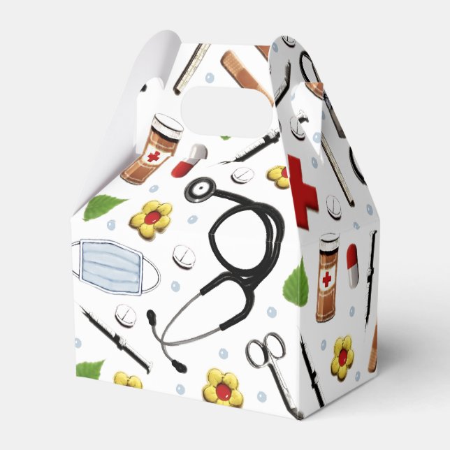 Nurse Party Favor Box (Front Side)