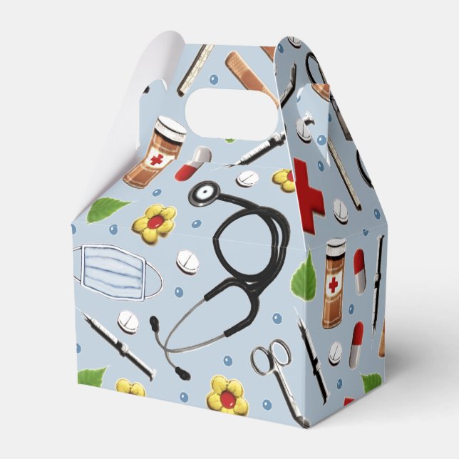 Nurse Party Favor Box (Front Side)