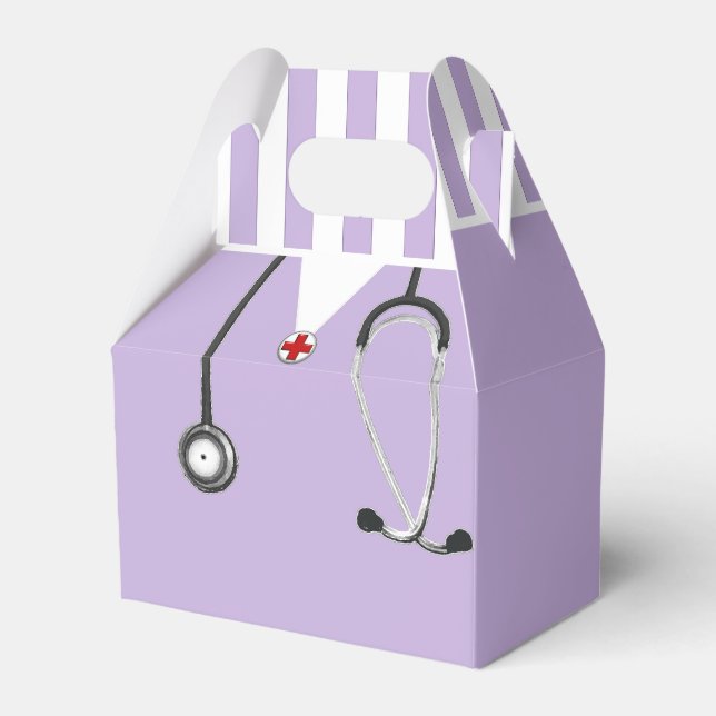 Nurse Party Favor Boxes (Front Side)