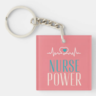 Nurse Personalized Acrylic Keychain