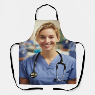 Nurse Photo Customize Personalize Apron