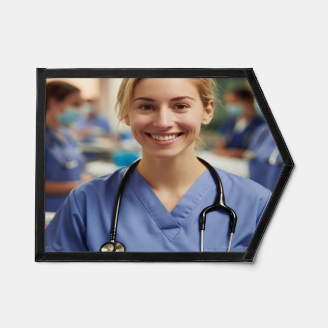 Nurse Photo Customize Personalize Pennant (Front)
