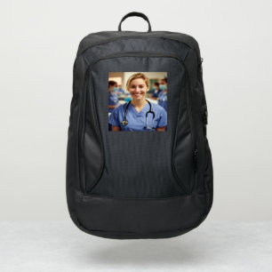 Nurse Photo Customize Personalize Port Authority® Backpack