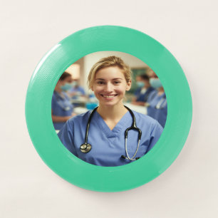 Nurse Photo Customize Personalize Wham-O Frisbee
