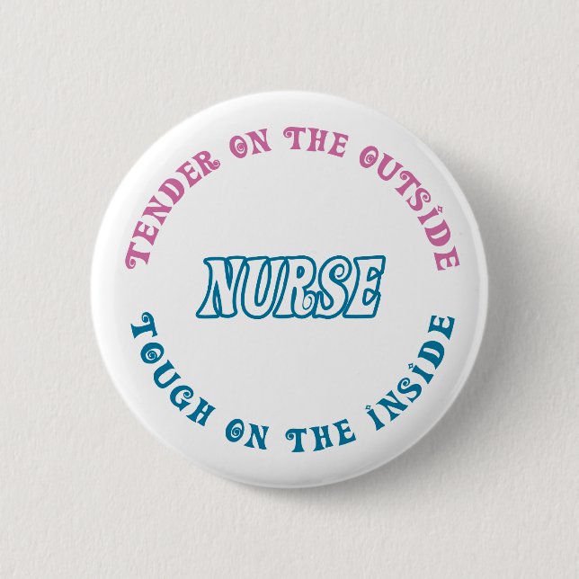 Nurse pin for Nurses Week or Nurse appreciation (Front)