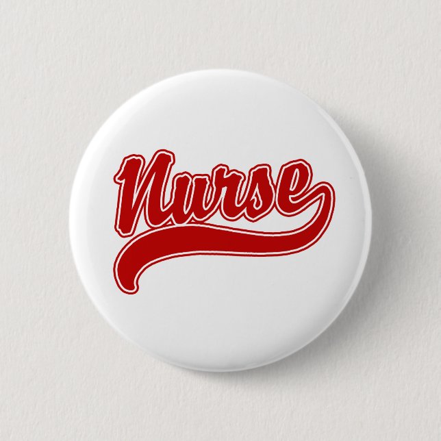 Nurse Pinback Button (Front)