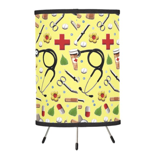 Nurse Pinning Ceremony Tripod Lamp (Back)