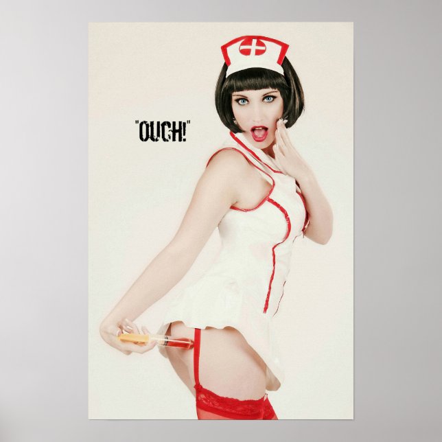 Nurse Pinup Poster (Front)