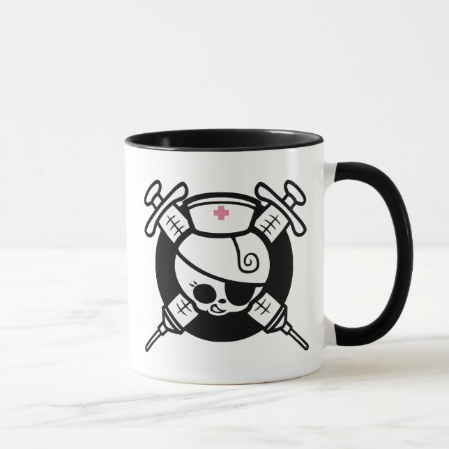 Nurse Pirate and Cross Hypos Mug (Right)