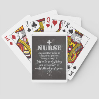 Nurse Playing Cards