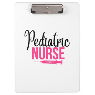 Nurse Poft Pediatric Nurse Clipboard
