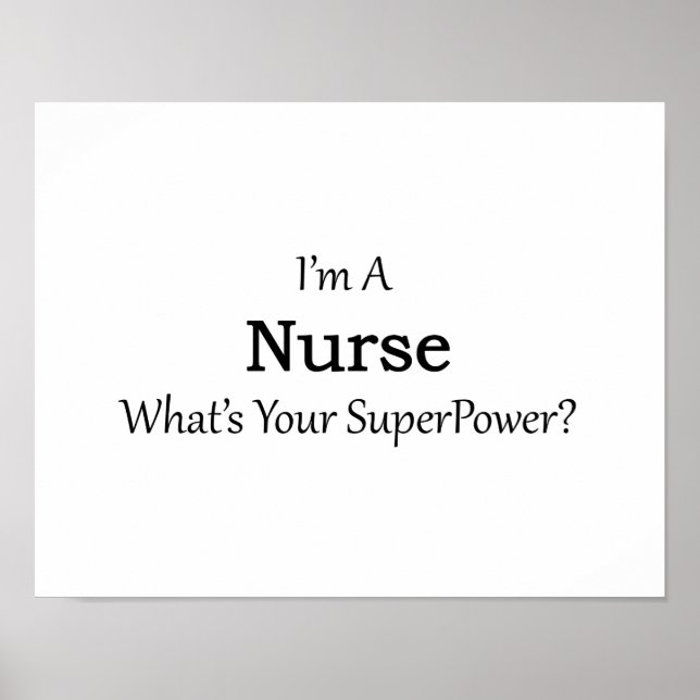 Nurse Poster (Front)