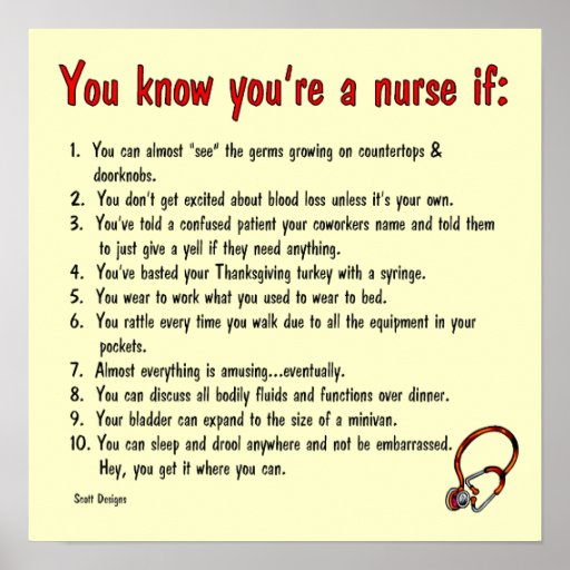 Nurse Poster | Zazzle