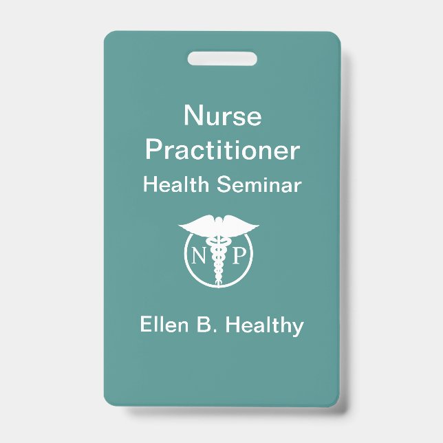 Nurse Practitioner Badges (Front)