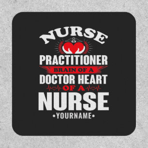 Nurse Practitioner Brains Of A Doctor Heart Of Patch
