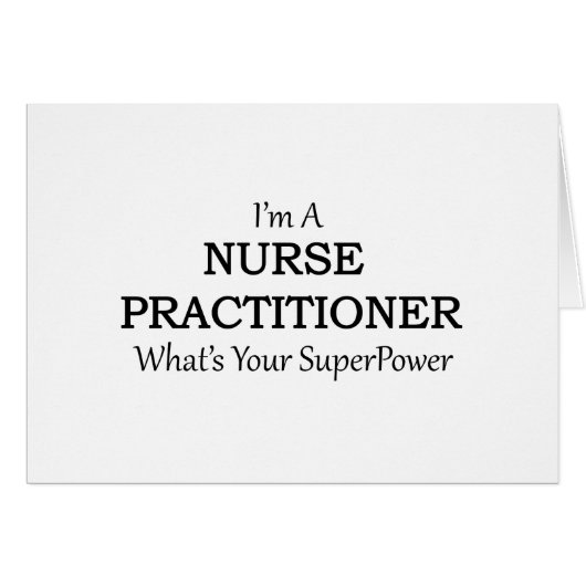 NURSE PRACTITIONER CARDS (Front Horizontal)