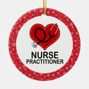 Nurse Practitioner Christmas Gift Ornament