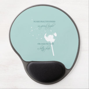 Nurse Practitioner Dandelion Gel Mouse Pad