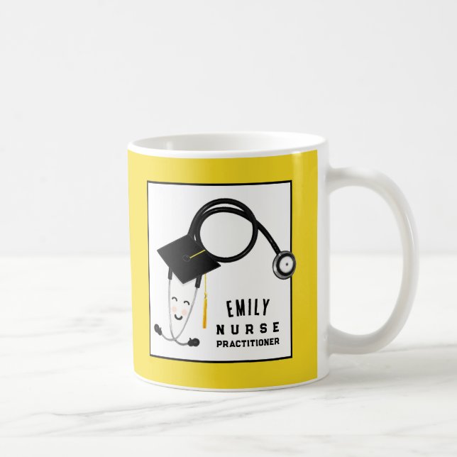 Nurse Practitioner Gift Ideas Coffee Mug (Right)