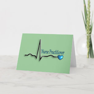 Nurse Practitioner Gifts QRS Design Card