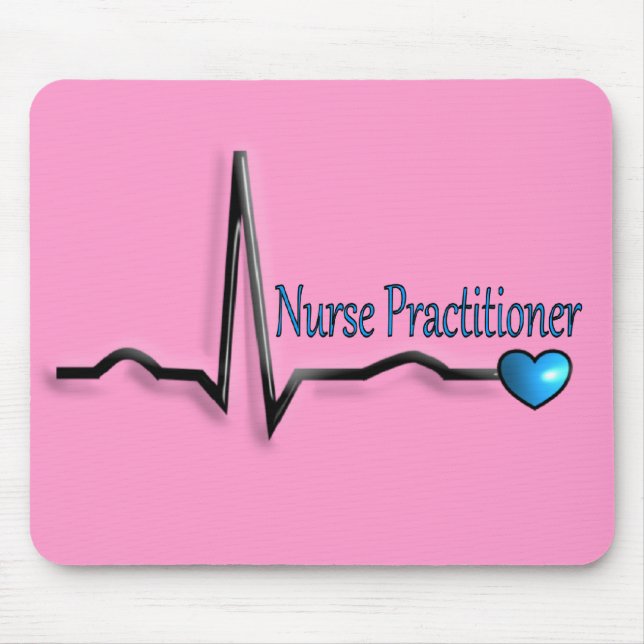 Nurse Practitioner Gifts QRS Design Mouse Pad (Front)