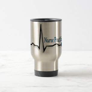 Nurse Practitioner Gifts QRS Design Travel Mug