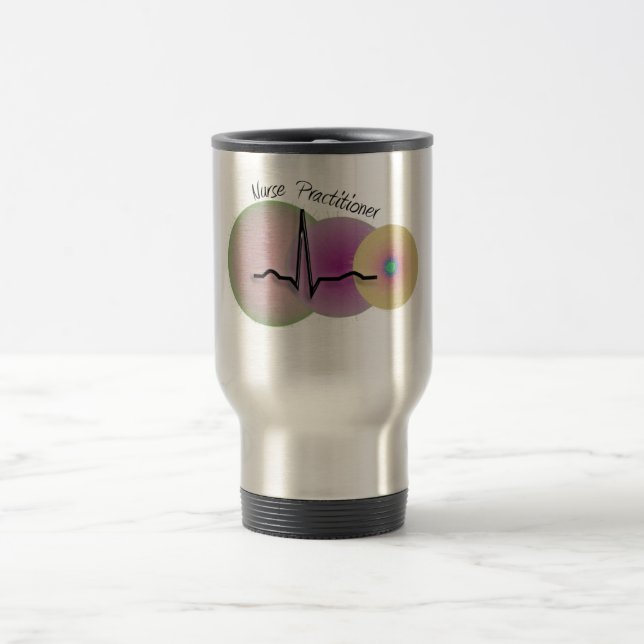 Nurse Practitioner Gifts Travel Mug (Center)
