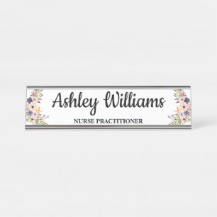 Nurse Practitioner Graduation Gift for NP Grad Desk Name Plate