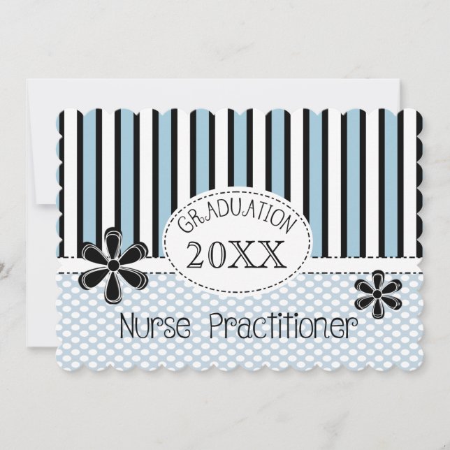Nurse Practitioner Graduation Invitations #13 (Front)