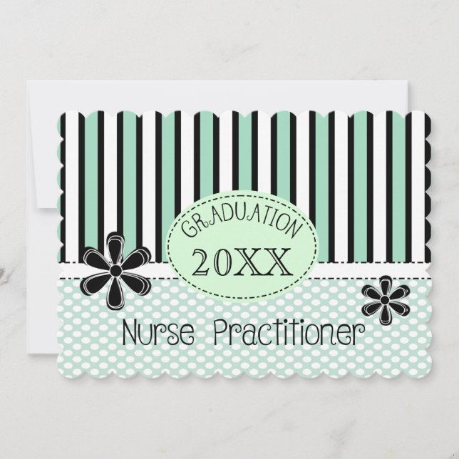 Nurse Practitioner Graduation Invitations #14 (Front)