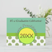 Nurse Practitioner Graduation Invitations 20XX III (Standing Front)