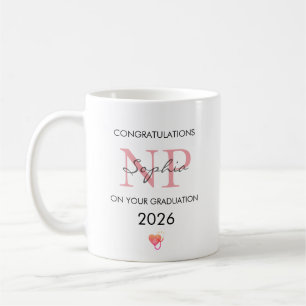 Nurse Practitioner Graduation Personalized 2026 Coffee Mug
