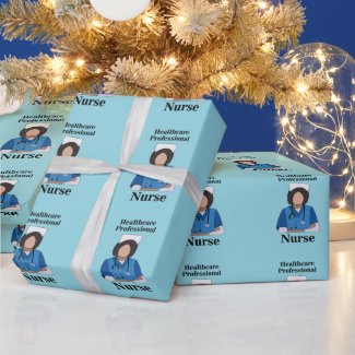 Nurse Practitioner Healthcare Professional Wrapping Paper