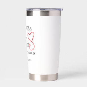 Nurse Practitioner Heart Cup, NP Appreciation, Nur Insulated Tumbler