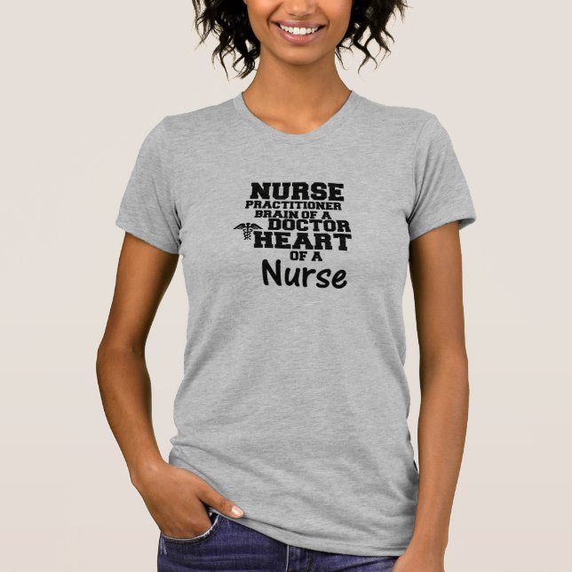  Nurse Practitioner Inspirational Gray T-Shirt (Front)