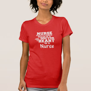 Nurse Practitioner Inspirational Red T-Shirt