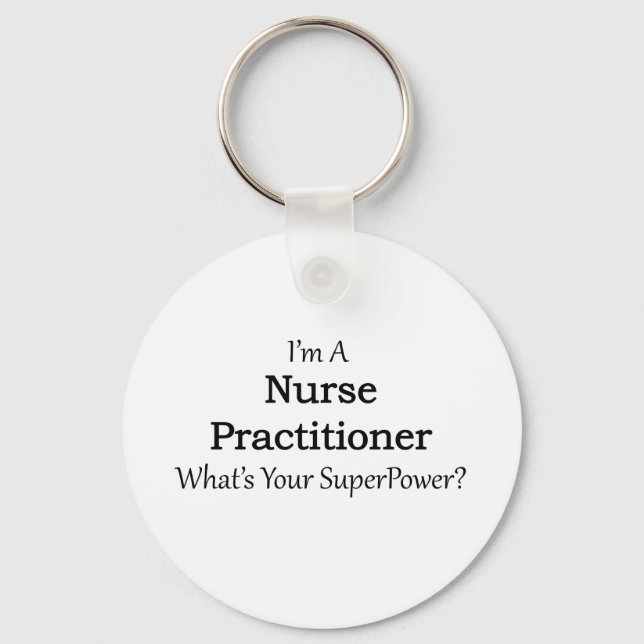 Nurse Practitioner Keychain (Front)