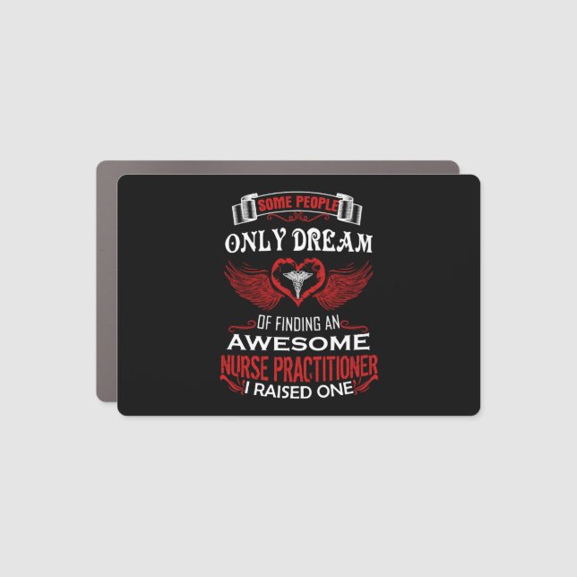 Nurse Practitioner Mom Car Magnet (Front)