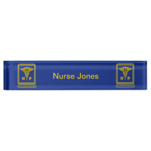 Nurse Practitioner Name Plate