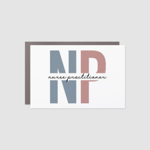 Nurse Practitioner NP nurse appreciation gifts Car Magnet