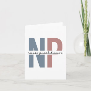 Nurse Practitioner NP nurse appreciation gifts Card