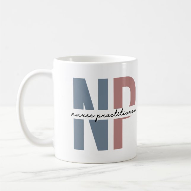 Nurse Practitioner NP nurse appreciation gifts Coffee Mug (Left)