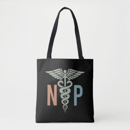Nurse Practitioner NP Nursing School Grad Tote Bag
