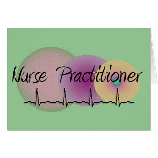 Nurse Practitioner QRS Design Cards (Front Horizontal)