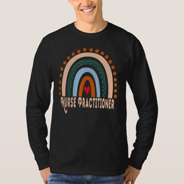 Nurse Practitioner Rainbow Appreciation Essential  T-Shirt (Front)